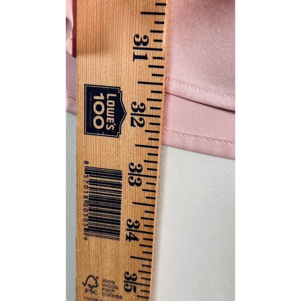 Alimens & Gentle Flex Mens Pink Long Sleeve Button Down Dress Shirt Size L Tall - Picture 8 of 13